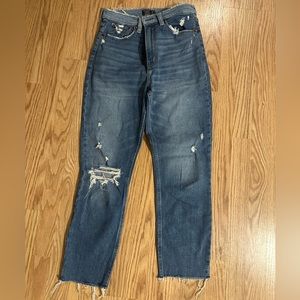 Abercrombie & Fitch ultra high rise mom jean